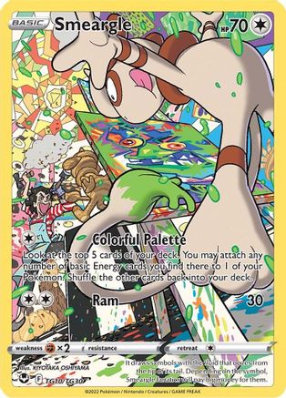 Smeargle (TG10/TG30) [Sword & Shield: Silver Tempest] - Deck Out Gaming