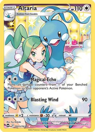 Altaria (TG11) [SWSH12: Silver Tempest Trainer Gallery] Holofoil - Deck Out Gaming