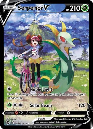 Serperior V (TG13) [SWSH12: Silver Tempest Trainer Gallery] Holofoil - Deck Out Gaming