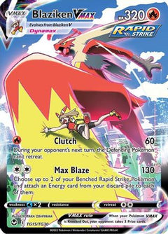 Blaziken VMAX (TG15) [SWSH12: Silver Tempest Trainer Gallery] Holofoil - Deck Out Gaming