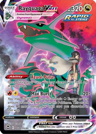 Rayquaza VMAX (TG20) [SWSH12: Silver Tempest Trainer Gallery] Holofoil - Deck Out Gaming