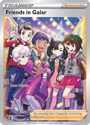 Friends in Galar (TG23) [SWSH12: Silver Tempest Trainer Gallery] Holofoil - Deck Out Gaming