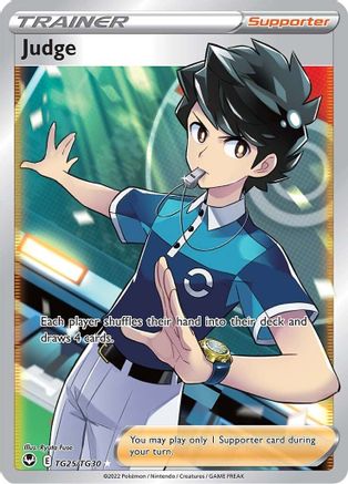 Judge (TG25) [SWSH12: Silver Tempest Trainer Gallery] Holofoil - Deck Out Gaming