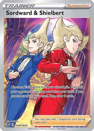 Sordward & Shielbert (TG28) [SWSH12: Silver Tempest Trainer Gallery] Holofoil - Deck Out Gaming