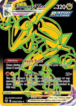 Rayquaza VMAX (Secret) (TG29) [SWSH12: Silver Tempest Trainer Gallery] Holofoil - Deck Out Gaming