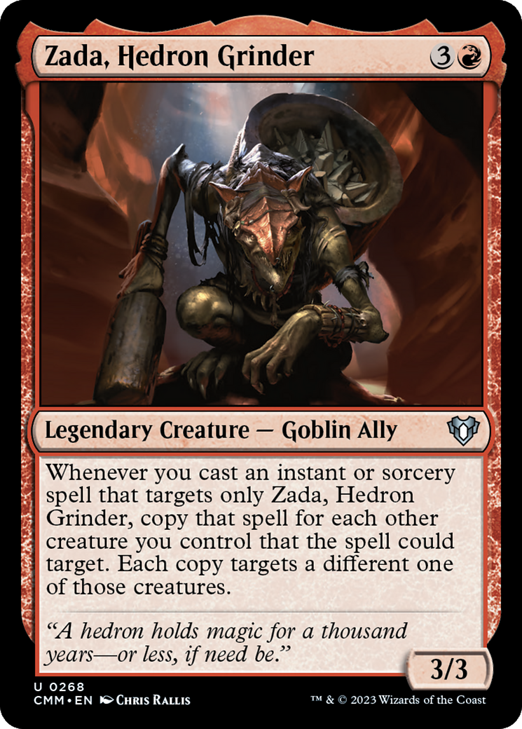Zada, Hedron Grinder (268) [Commander Masters] foil - Deck Out Gaming