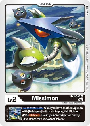 Missimon (EX3-002) [Draconic Roar] - Deck Out Gaming