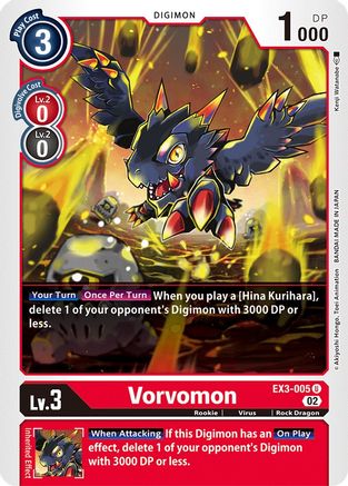 Vorvomon (EX3-005) [Draconic Roar] - Deck Out Gaming