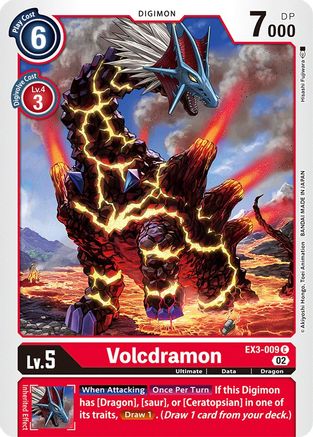 Volcdramon (EX3-009) [Draconic Roar] - Deck Out Gaming