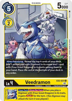 Veedramon (EX3-031) [Draconic Roar] - Deck Out Gaming