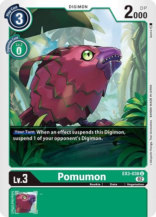 Pomumon (EX3-038) [Draconic Roar] - Deck Out Gaming