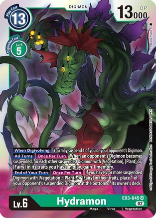 Hydramon (EX3-045) [Draconic Roar] Foil - Deck Out Gaming