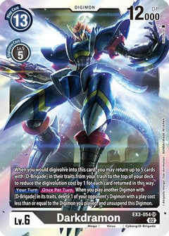 Darkdramon (EX3-054) [Draconic Roar] Foil - Deck Out Gaming