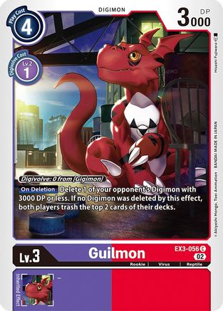 Guilmon (EX3-056) [Draconic Roar] - Deck Out Gaming