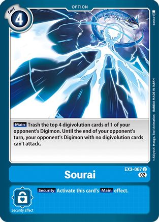 Sourai (EX3-067) [Draconic Roar] - Deck Out Gaming