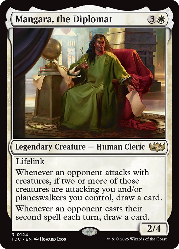 Mangara, the Diplomat (124) [Commander: Tarkir: Dragonstorm] - Deck Out Gaming