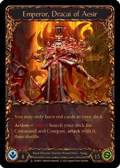 Emperor, Dracai of Aesir (Marvel) (DYN001) [Dynasty] Cold Foil - Deck Out Gaming