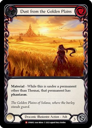Dust from the Golden Plains (DYN002) [Dynasty] - Deck Out Gaming
