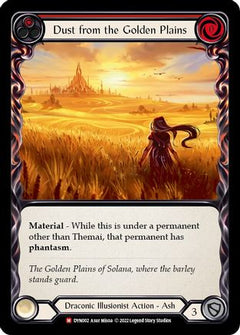 Dust from the Golden Plains (DYN002) [Dynasty] Rainbow Foil - Deck Out Gaming