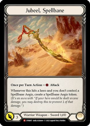 Jubeel, Spellbane (DYN067) [Dynasty] Rainbow Foil - Deck Out Gaming
