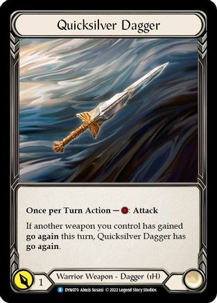 Quicksilver Dagger (DYN070) (DYN070) [Dynasty] - Deck Out Gaming
