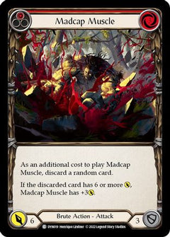 Madcap Muscle (Red) (DYN019) [Dynasty] Rainbow Foil - Deck Out Gaming