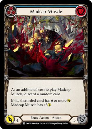 Madcap Muscle (Blue) (DYN021) [Dynasty] - Deck Out Gaming