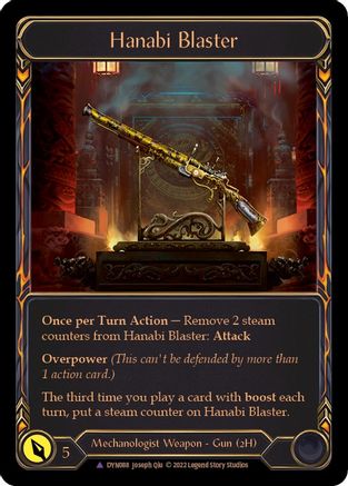 Hanabi Blaster (Marvel) (DYN088) [Dynasty] Cold Foil - Deck Out Gaming
