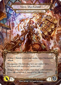 Construct Nitro Mechanoid // Nitro Mechanoid (Marvel) (DYN092) [Dynasty] Cold Foil - Deck Out Gaming
