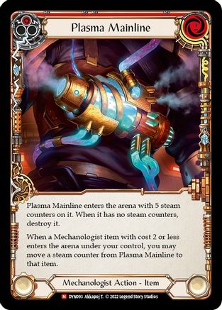 Plasma Mainline (DYN093) [Dynasty] Rainbow Foil - Deck Out Gaming