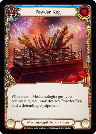 Powder Keg (DYN094) [Dynasty] Rainbow Foil - Deck Out Gaming