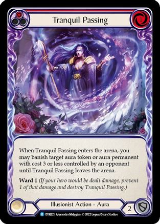 Tranquil Passing (Red) (DYN221) [Dynasty] - Deck Out Gaming
