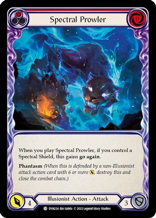 Spectral Prowler (Red) (DYN224) [Dynasty] - Deck Out Gaming