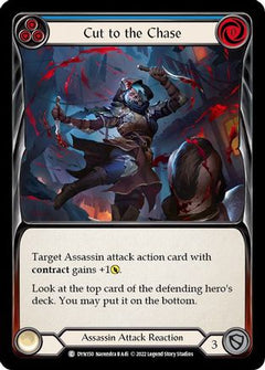 Cut to the Chase (Blue) (DYN150) [Dynasty] - Deck Out Gaming