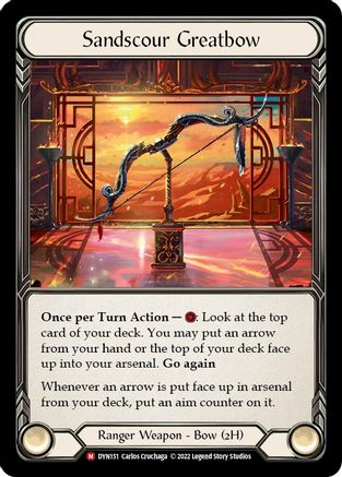 Sandscour Greatbow (DYN151) [Dynasty] - Deck Out Gaming