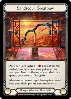 Sandscour Greatbow (DYN151) [Dynasty] Rainbow Foil - Deck Out Gaming