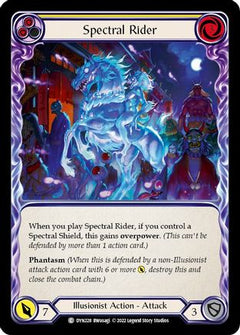 Spectral Rider (Yellow) (DYN228) [Dynasty] Rainbow Foil - Deck Out Gaming