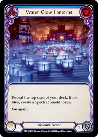 Water Glow Lanterns (Blue) (DYN232) [Dynasty] - Deck Out Gaming