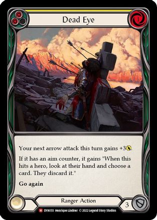 Dead Eye (DYN155) [Dynasty] Rainbow Foil - Deck Out Gaming