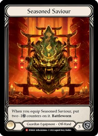 Seasoned Saviour (DYN026) [Dynasty] Rainbow Foil - Deck Out Gaming
