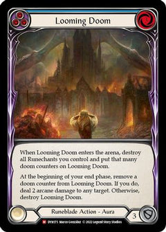 Looming Doom (DYN175) [Dynasty] Rainbow Foil - Deck Out Gaming