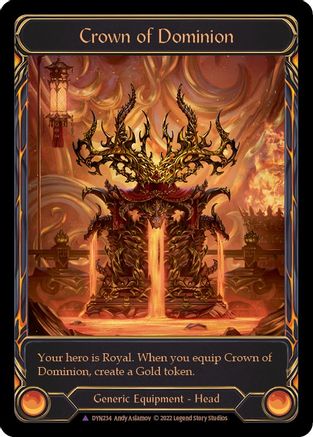 Crown of Dominion (Marvel) (DYN234) [Dynasty] Cold Foil - Deck Out Gaming