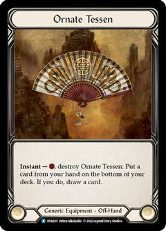 Ornate Tessen (DYN235) [Dynasty] Cold Foil - Deck Out Gaming