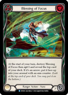 Blessing of Focus (Blue) (DYN161) [Dynasty] - Deck Out Gaming