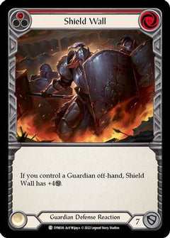 Shield Wall (Red) (DYN036) [Dynasty] - Deck Out Gaming