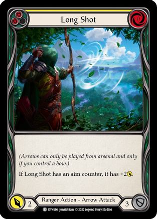 Long Shot (Yellow) (DYN166) [Dynasty] - Deck Out Gaming