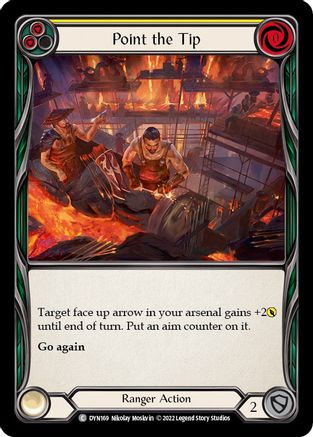 Point the Tip (Yellow) (DYN169) [Dynasty] - Deck Out Gaming
