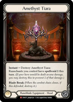 Amethyst Tiara (DYN171) [Dynasty] Rainbow Foil - Deck Out Gaming