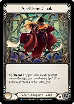 Spell Fray Cloak (DYN237) [Dynasty] Rainbow Foil - Deck Out Gaming