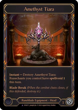 Amethyst Tiara (Marvel) (DYN171) [Dynasty] Cold Foil - Deck Out Gaming